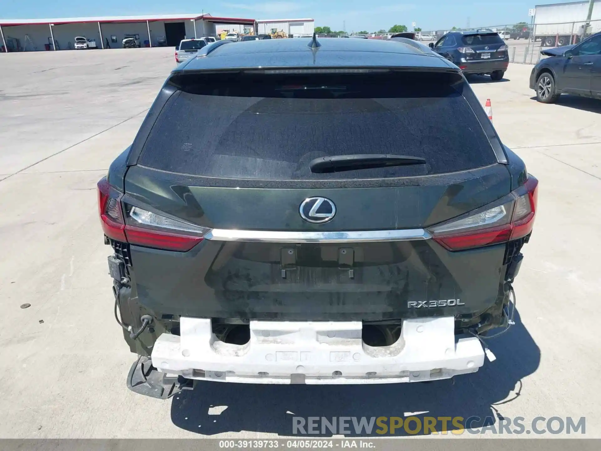 16 Photograph of a damaged car JTJHZKEA7N2025573 LEXUS RX 350L 2022