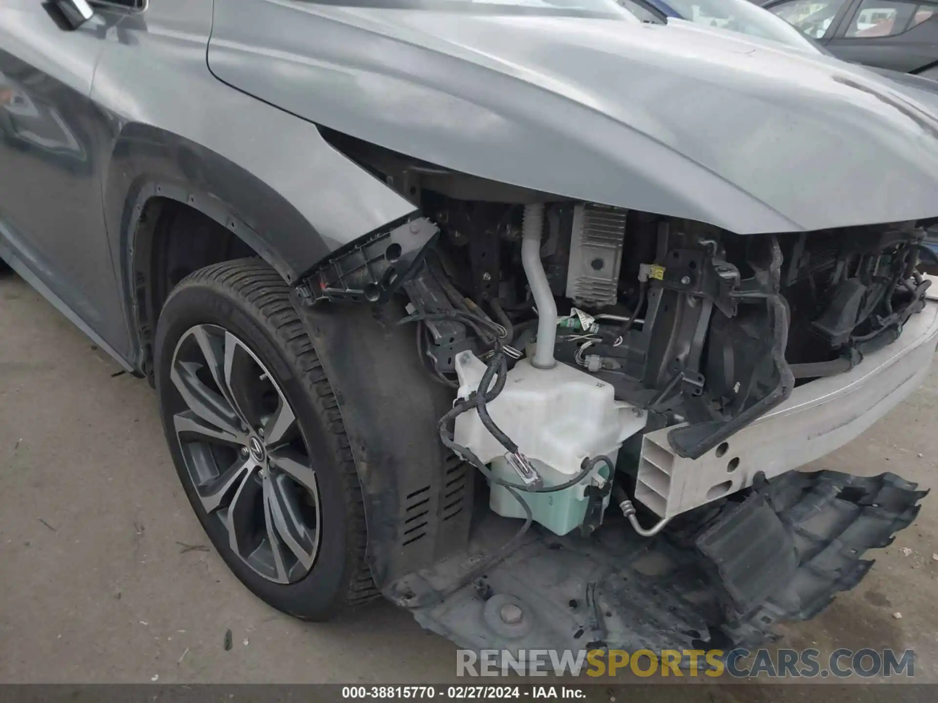 18 Photograph of a damaged car 2T2BGMCA8KC035230 LEXUS RX 450H 2019