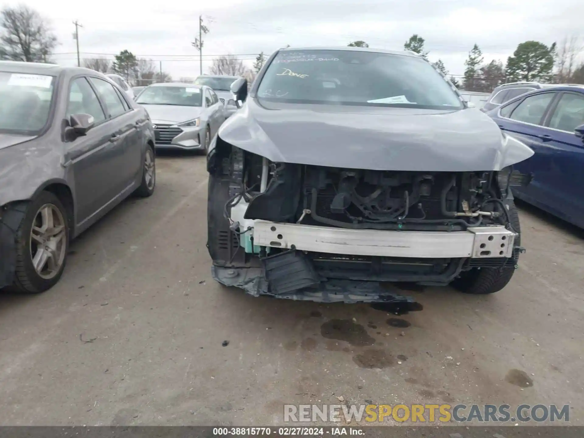 6 Photograph of a damaged car 2T2BGMCA8KC035230 LEXUS RX 450H 2019