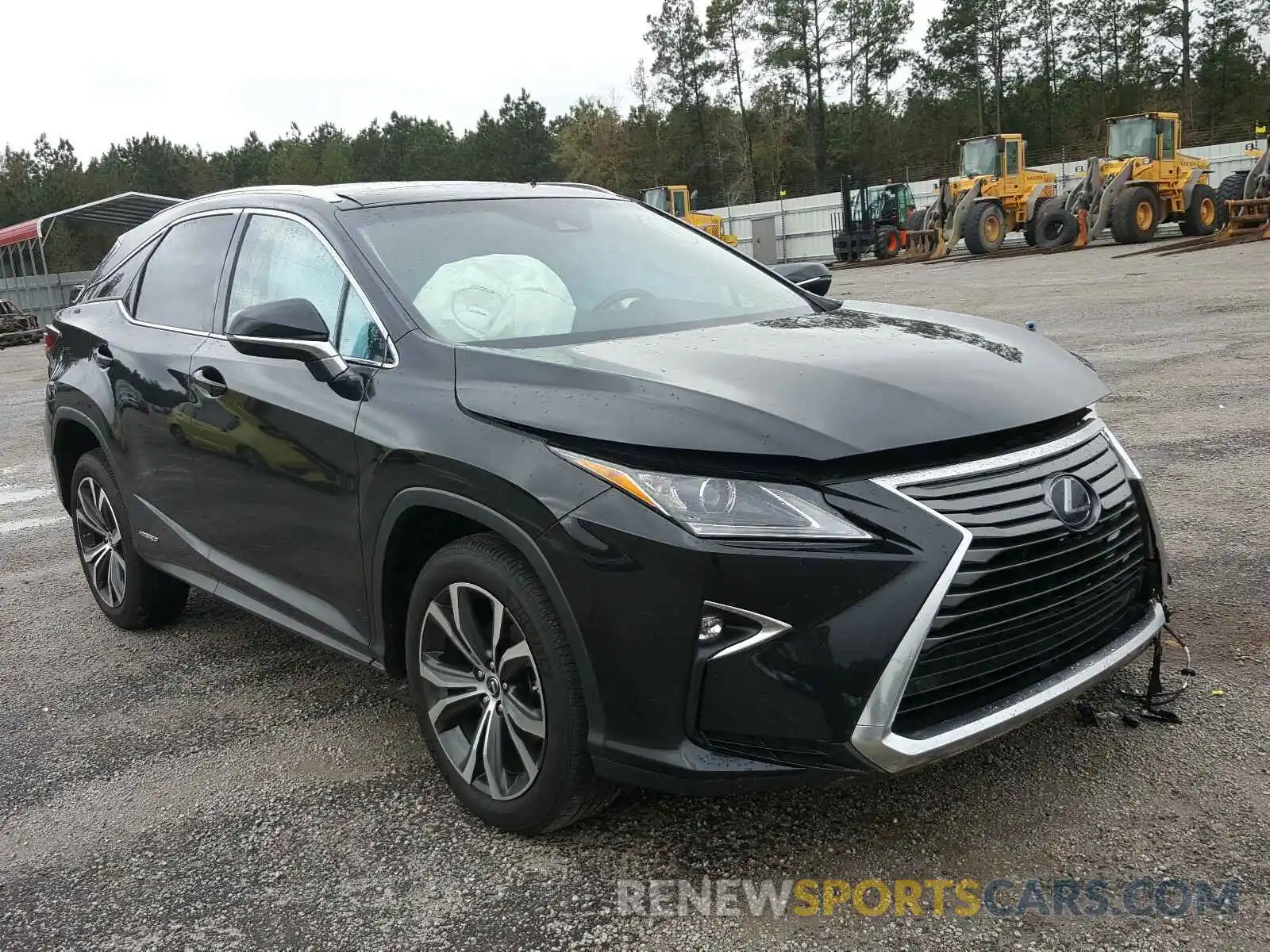 1 Photograph of a damaged car 2T2BGMCA0KC042348 LEXUS RX 450H BA 2019