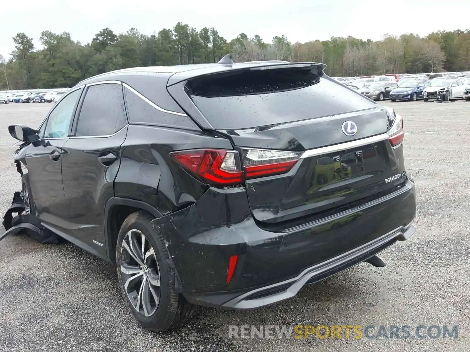 3 Photograph of a damaged car 2T2BGMCA0KC042348 LEXUS RX 450H BA 2019