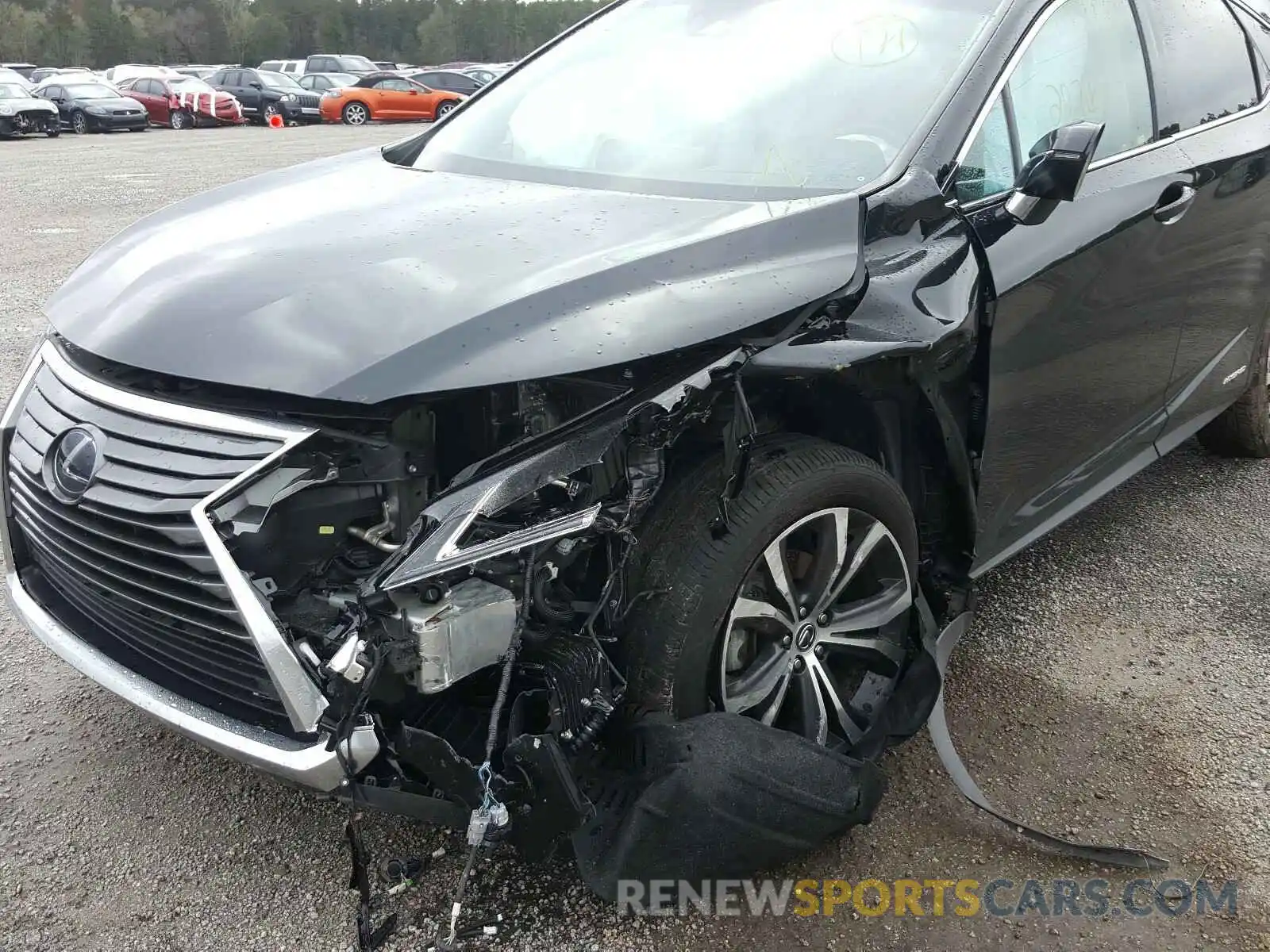 9 Photograph of a damaged car 2T2BGMCA0KC042348 LEXUS RX 450H BA 2019