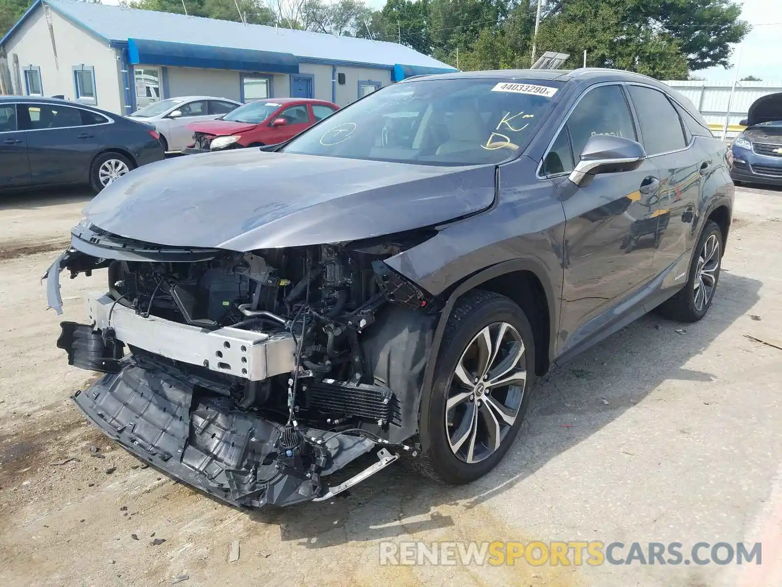 2 Photograph of a damaged car 2T2BGMCA1KC030564 LEXUS RX 450H BA 2019