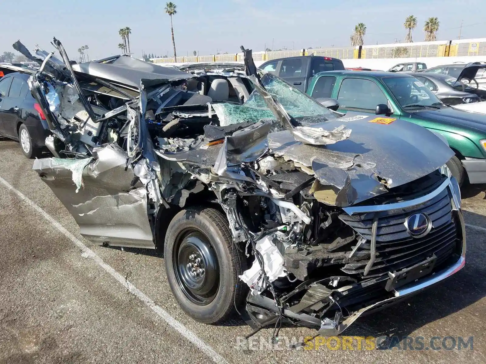 1 Photograph of a damaged car 2T2BGMCA2KC034249 LEXUS RX 450H BA 2019