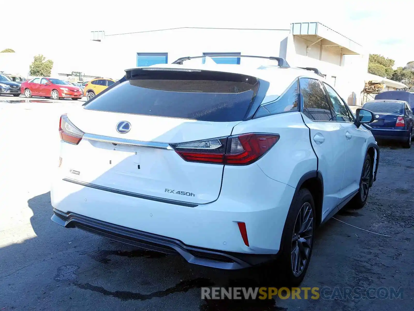 4 Photograph of a damaged car 2T2BGMCA2KC041170 LEXUS RX 450H BA 2019