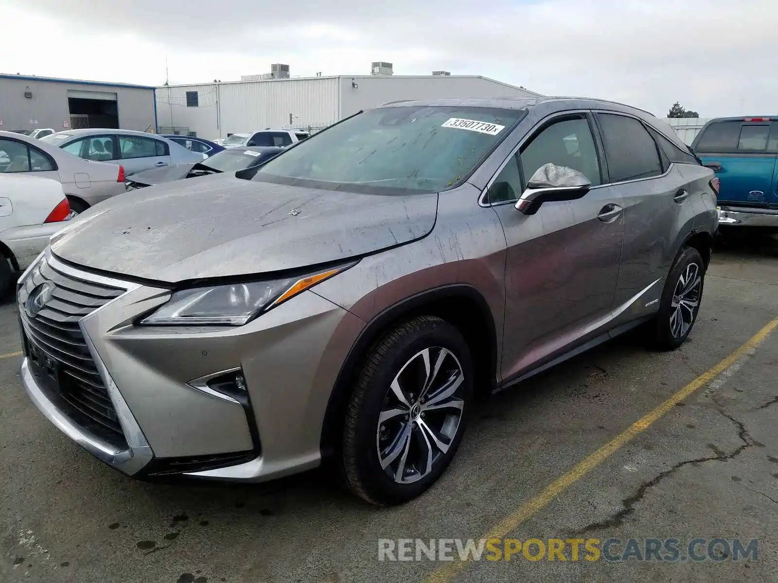 2 Photograph of a damaged car 2T2BGMCA2KC042576 LEXUS RX 450H BA 2019