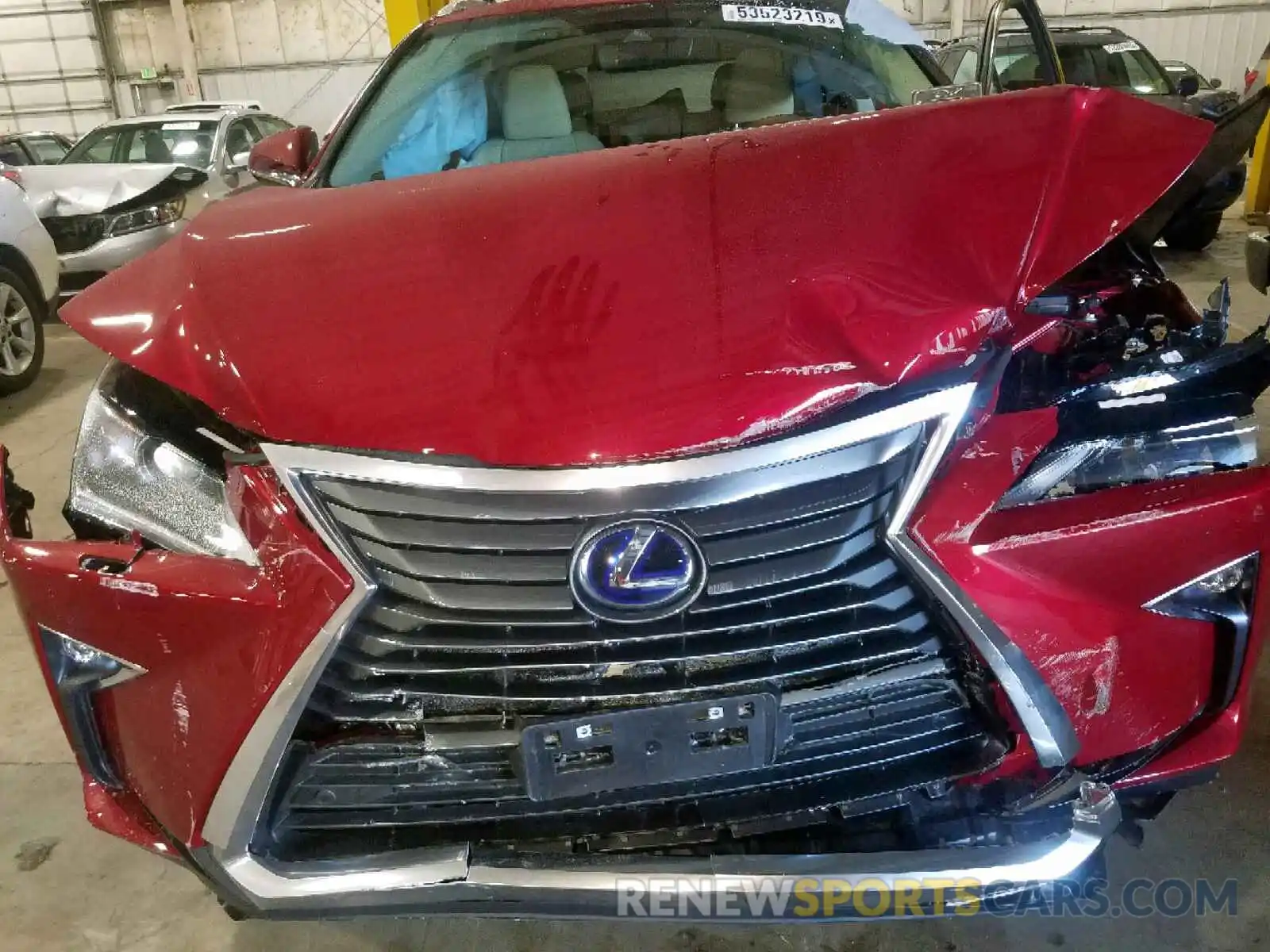 7 Photograph of a damaged car 2T2BGMCA3KC031666 LEXUS RX 450H BA 2019