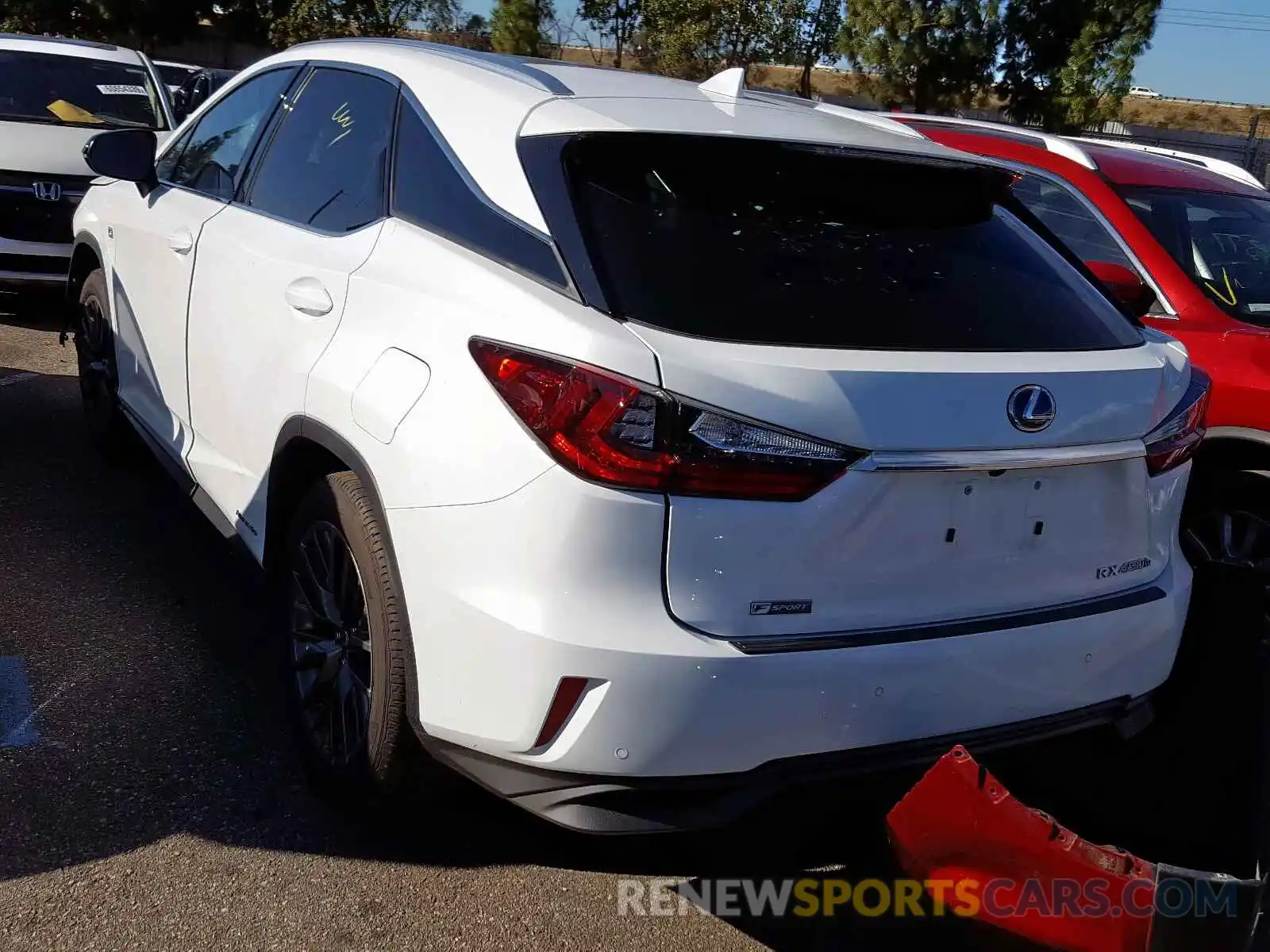 3 Photograph of a damaged car 2T2BGMCA3KC041033 LEXUS RX 450H BA 2019