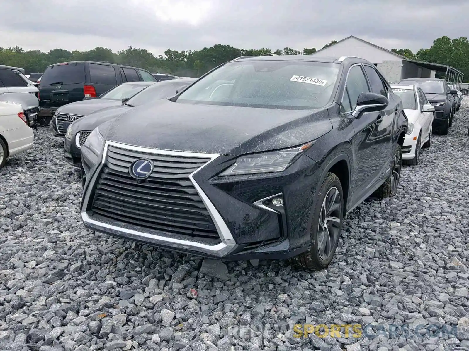 2 Фотография поврежденного автомобиля 2T2BGMCA4KC031840 LEXUS RX 450H BA 2019