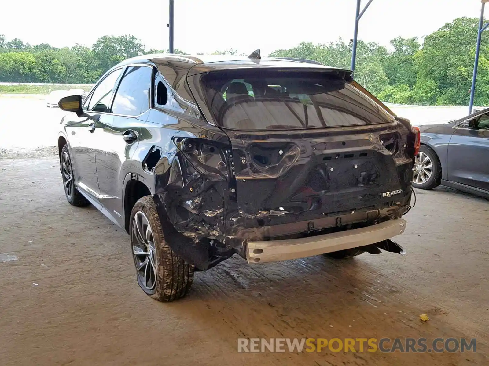 3 Photograph of a damaged car 2T2BGMCA4KC031840 LEXUS RX 450H BA 2019