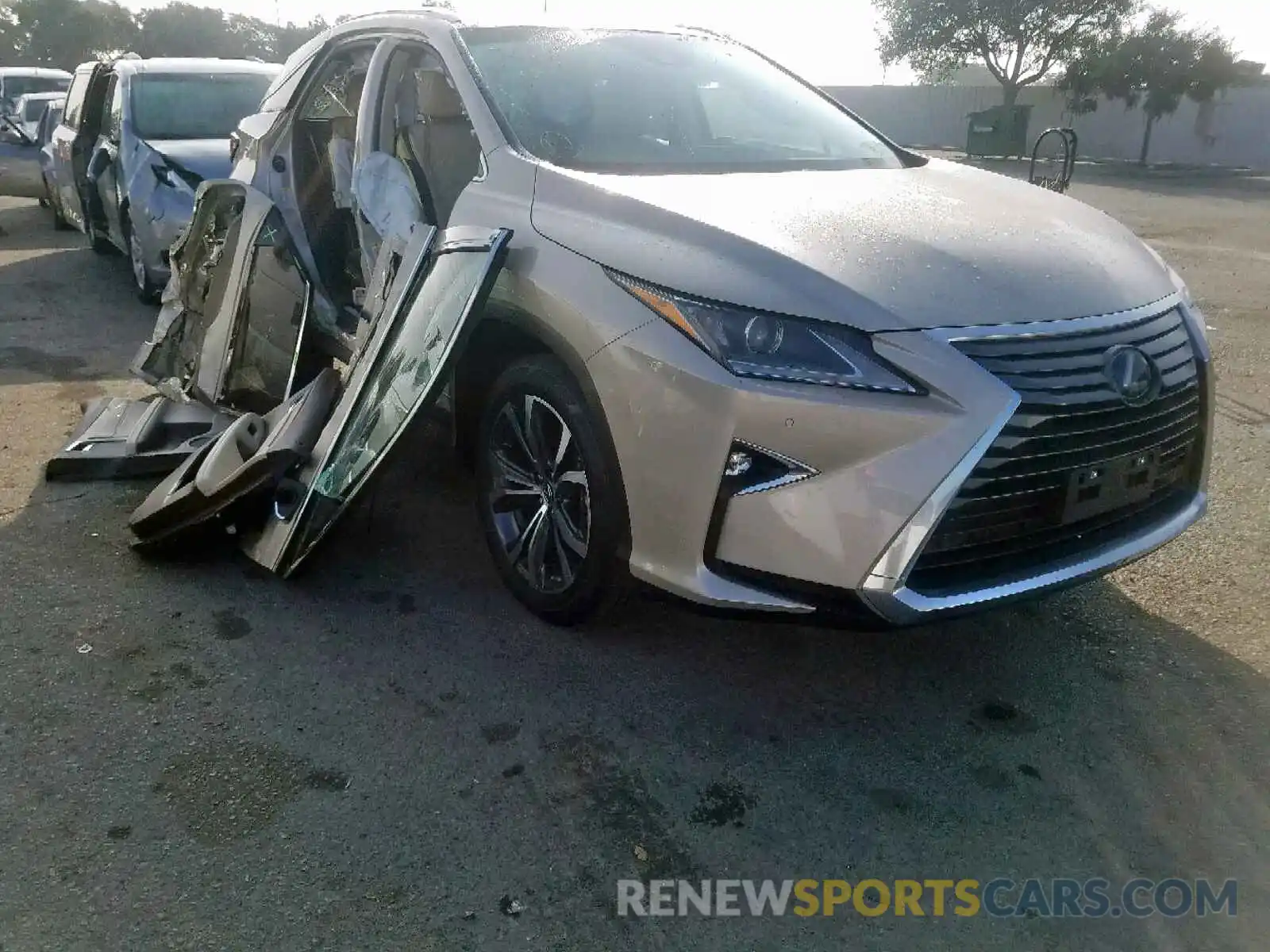 1 Photograph of a damaged car 2T2BGMCA5KC040711 LEXUS RX 450H BA 2019