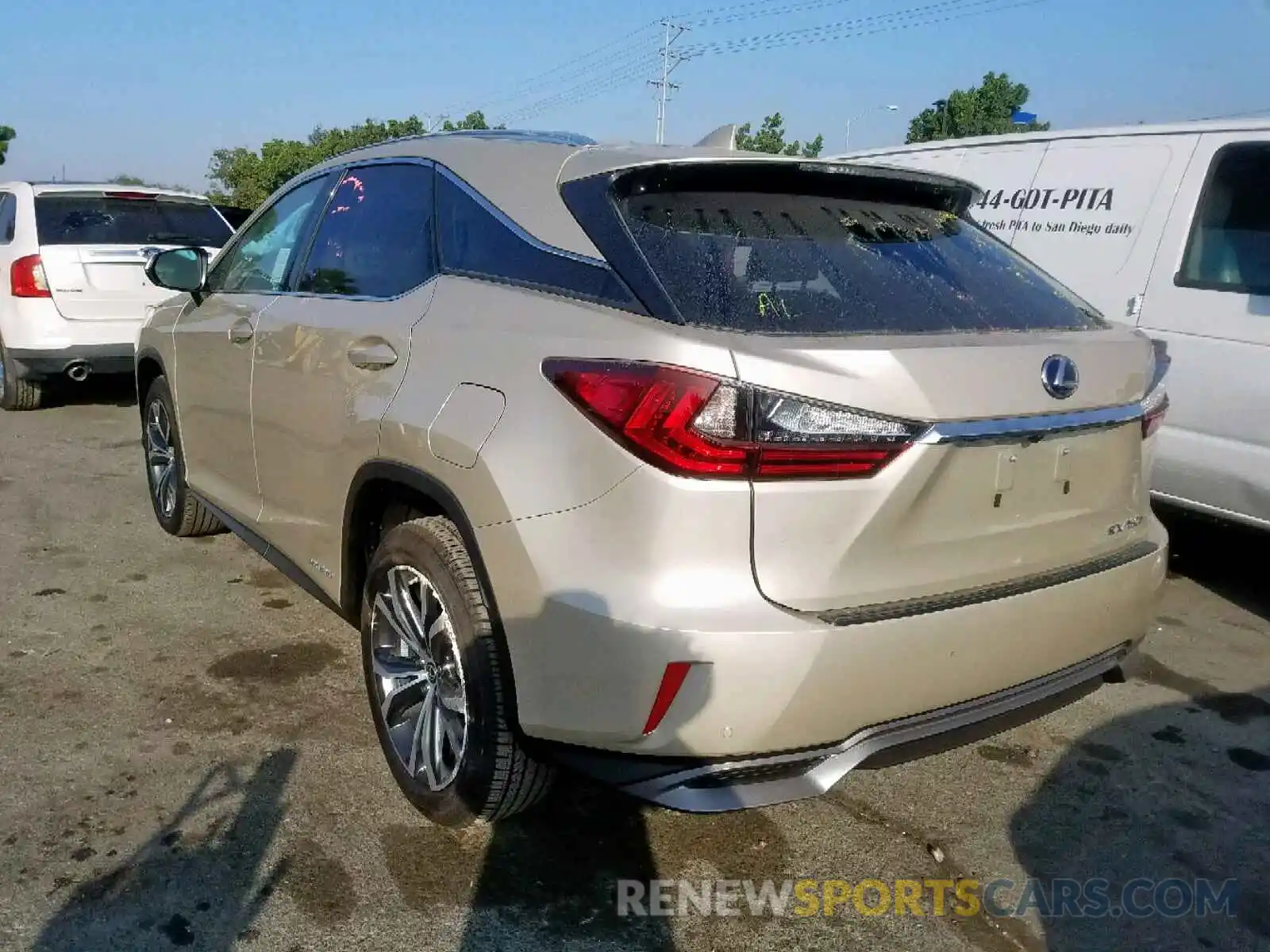 3 Photograph of a damaged car 2T2BGMCA5KC040711 LEXUS RX 450H BA 2019