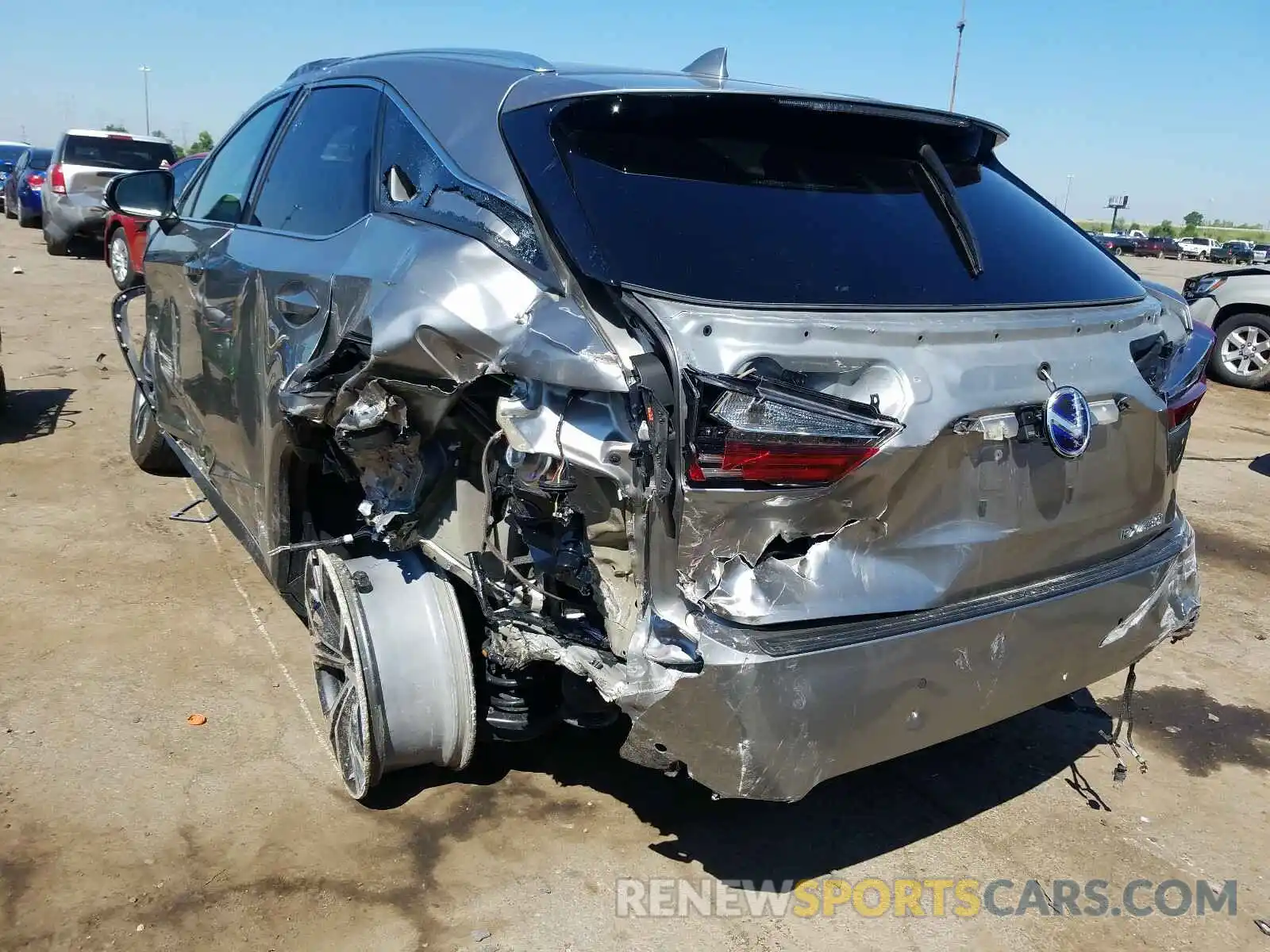 3 Photograph of a damaged car 2T2BGMCA5KC041213 LEXUS RX 450H BA 2019