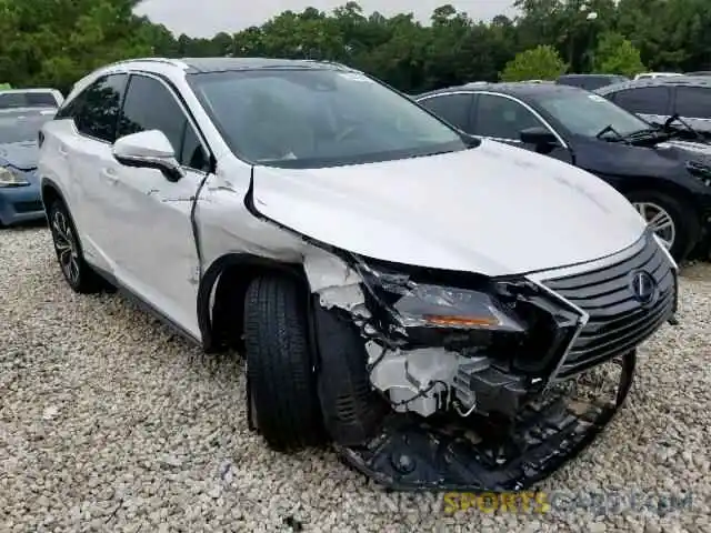 1 Photograph of a damaged car 2T2BGMCA7KC032867 LEXUS RX 450H BA 2019