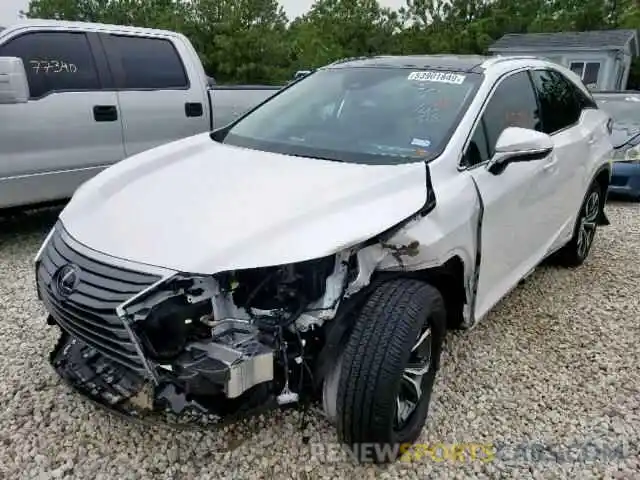 2 Photograph of a damaged car 2T2BGMCA7KC032867 LEXUS RX 450H BA 2019