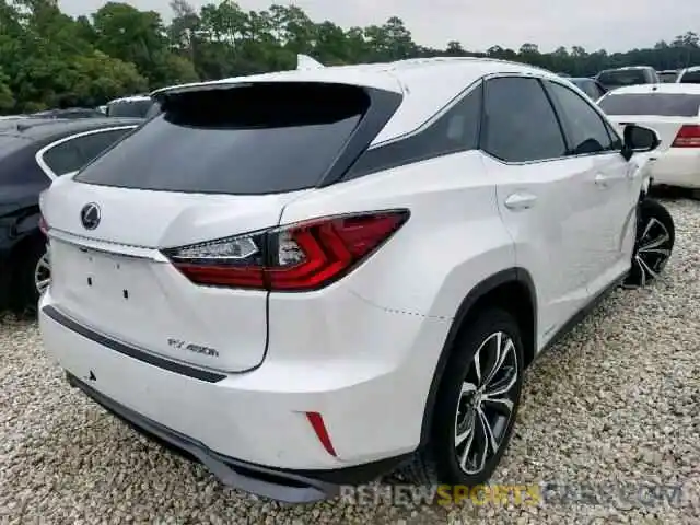 4 Фотография поврежденного автомобиля 2T2BGMCA7KC032867 LEXUS RX 450H BA 2019