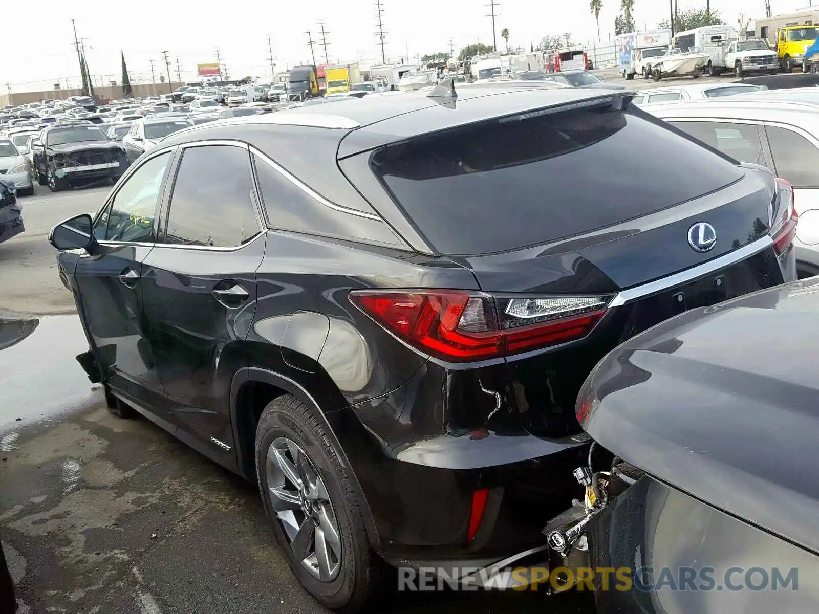 3 Фотография поврежденного автомобиля 2T2BGMCA7KC034439 LEXUS RX 450H BA 2019