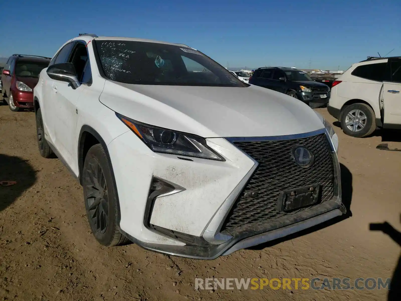 1 Photograph of a damaged car 2T2BGMCA7KC034862 LEXUS RX 450H BA 2019