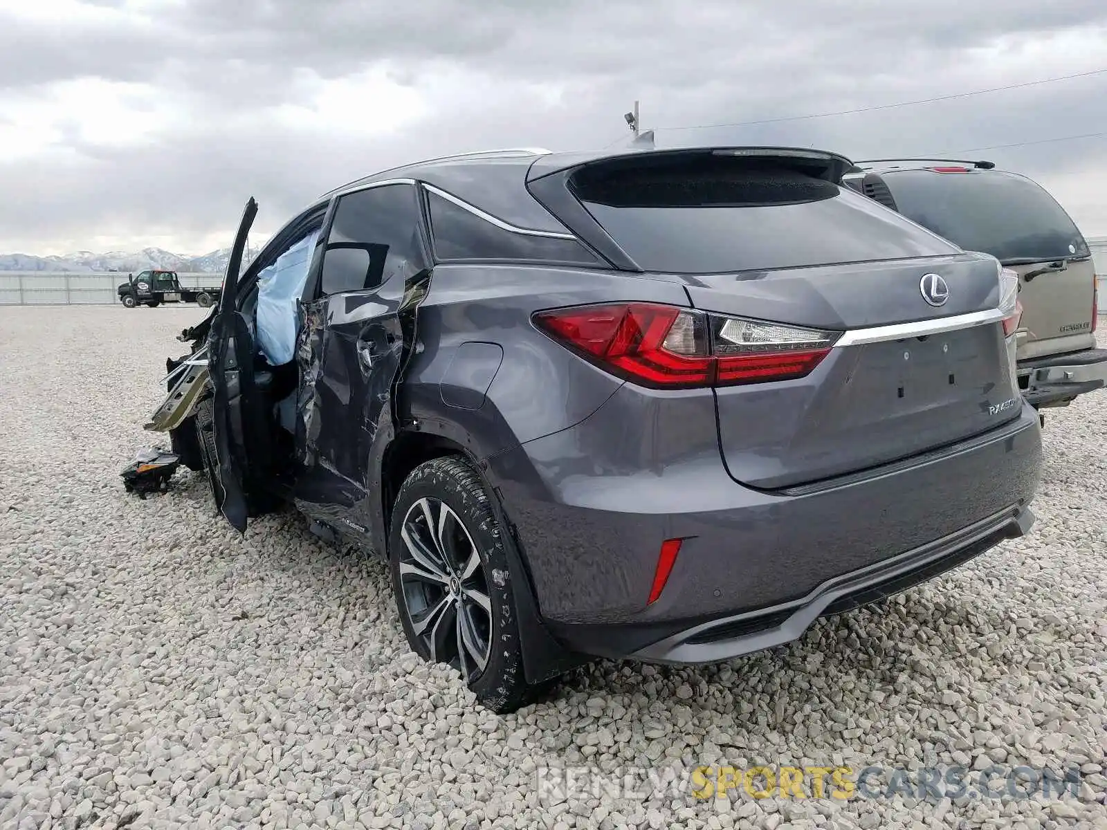 3 Фотография поврежденного автомобиля 2T2BGMCA7KC035414 LEXUS RX 450H BA 2019