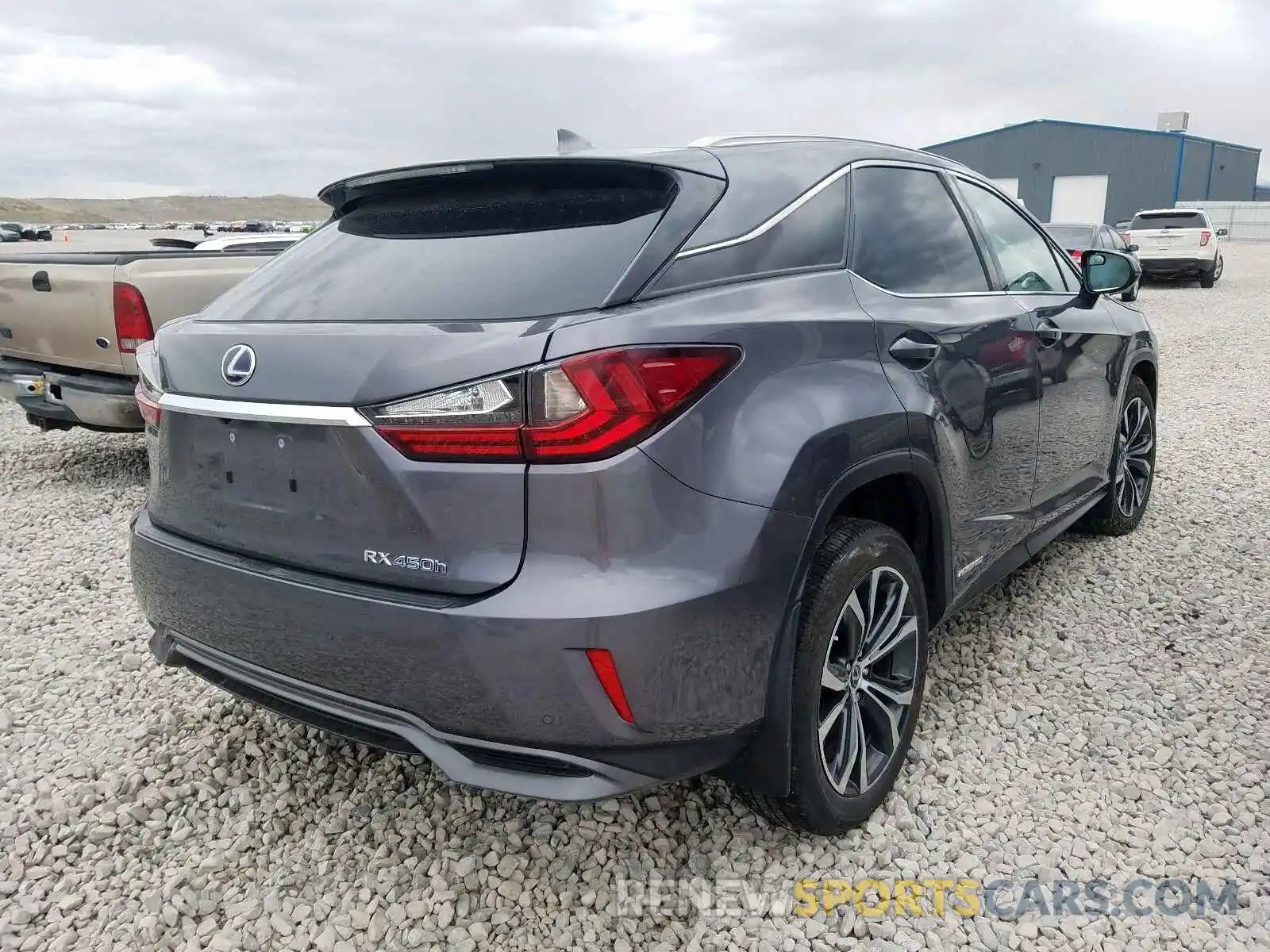 4 Фотография поврежденного автомобиля 2T2BGMCA7KC035414 LEXUS RX 450H BA 2019