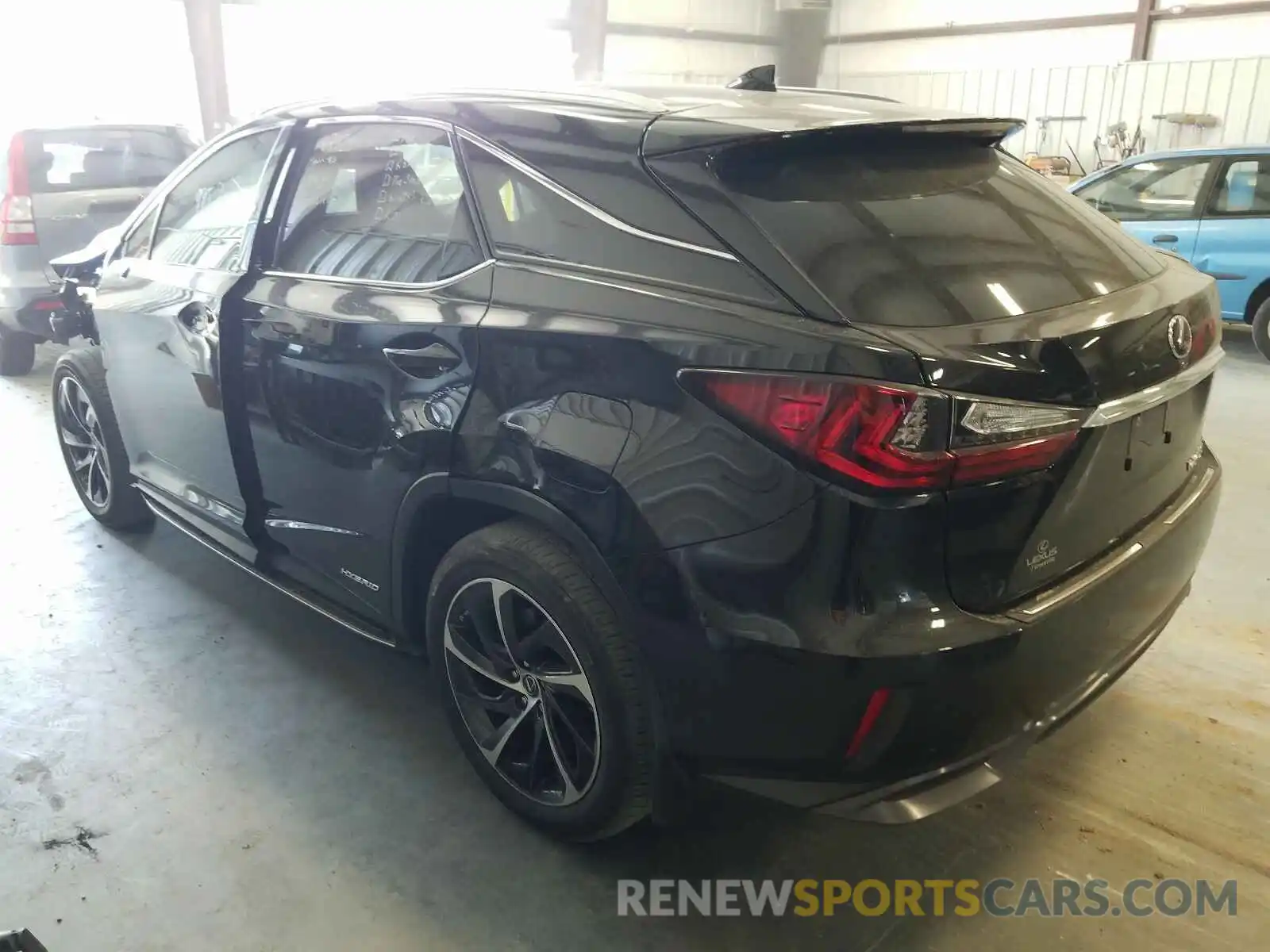 3 Photograph of a damaged car 2T2BGMCA7KC040614 LEXUS RX 450H BA 2019