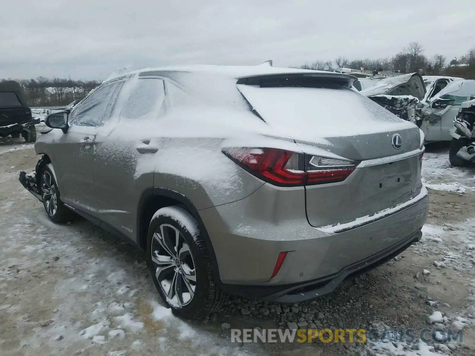 3 Photograph of a damaged car 2T2BGMCA7KC041004 LEXUS RX 450H BA 2019