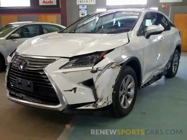 2 Photograph of a damaged car 2T2BGMCA8KC037639 LEXUS RX 450H BA 2019