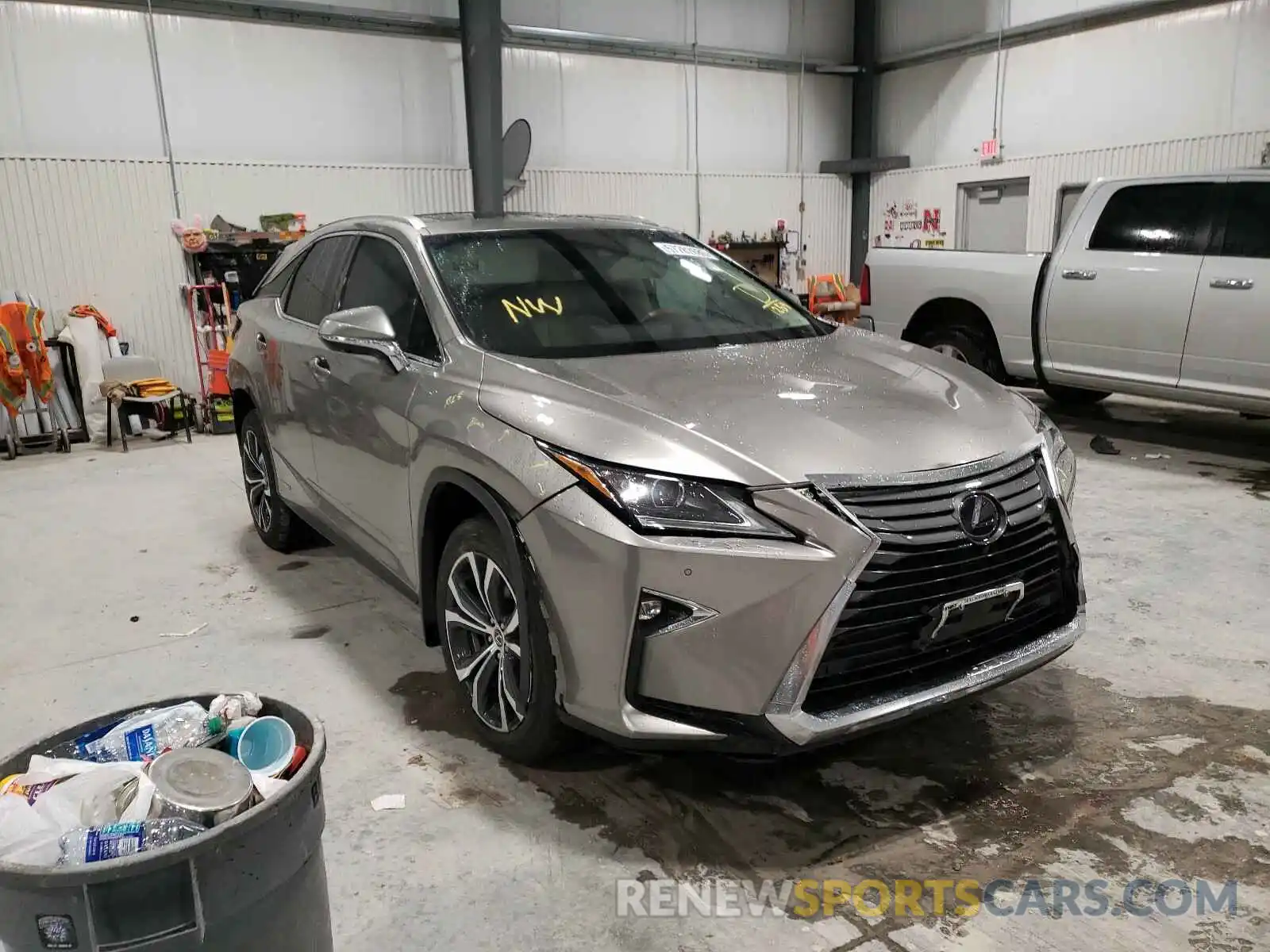 1 Photograph of a damaged car 2T2BGMCA8KC041254 LEXUS RX 450H BA 2019