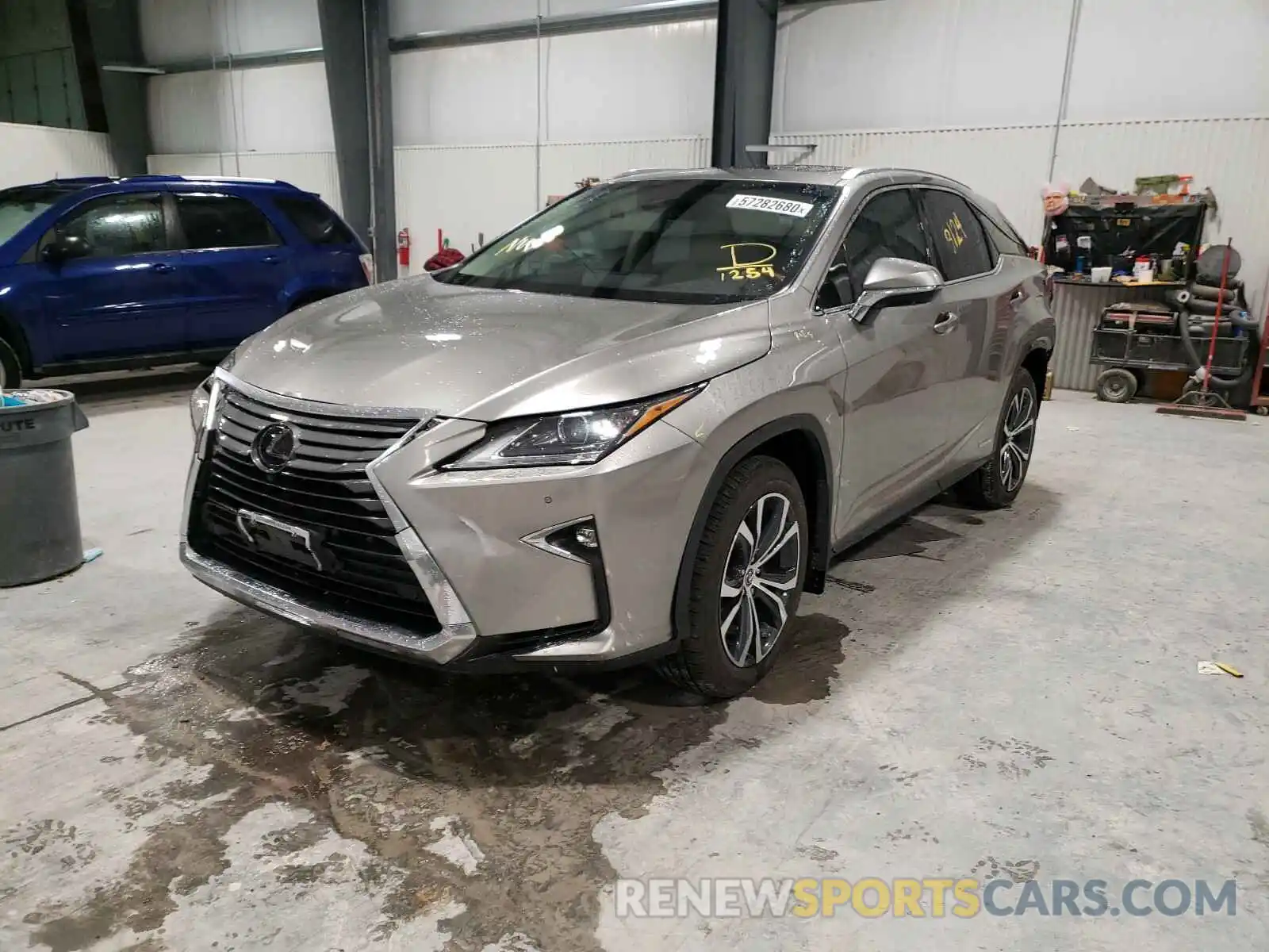 2 Photograph of a damaged car 2T2BGMCA8KC041254 LEXUS RX 450H BA 2019