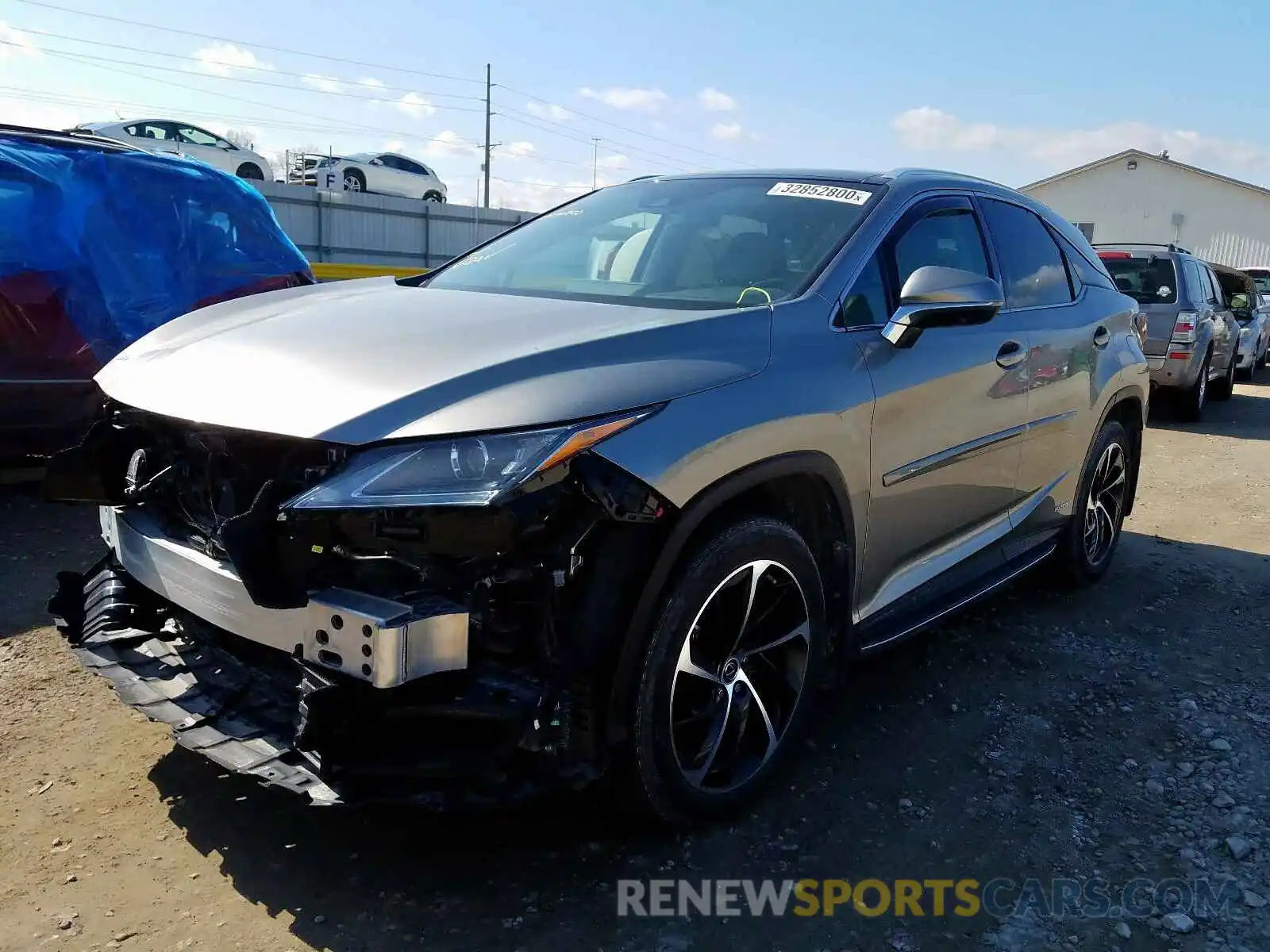 2 Photograph of a damaged car 2T2BGMCA9KC031610 LEXUS RX 450H BA 2019