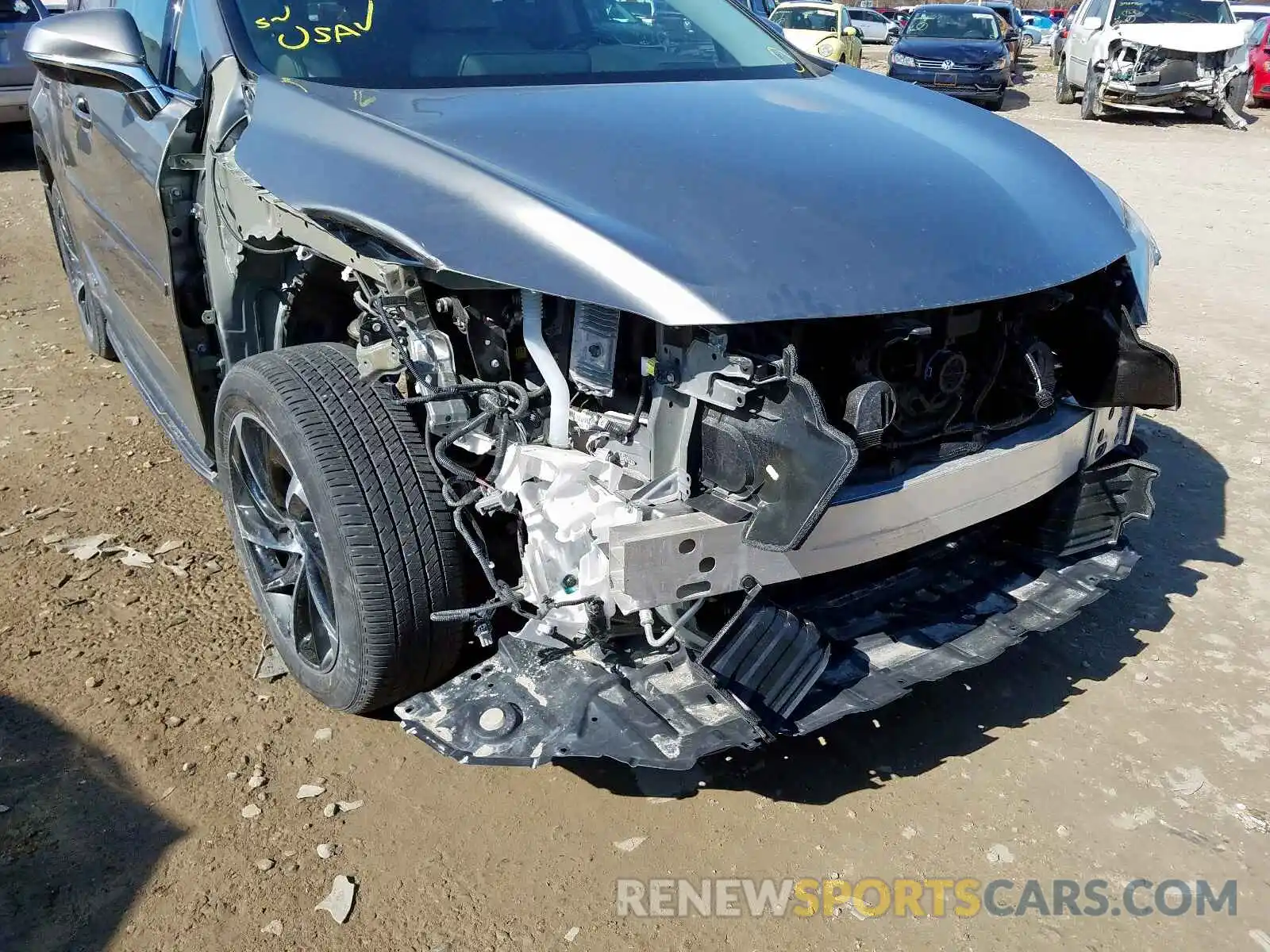 9 Фотография поврежденного автомобиля 2T2BGMCA9KC031610 LEXUS RX 450H BA 2019