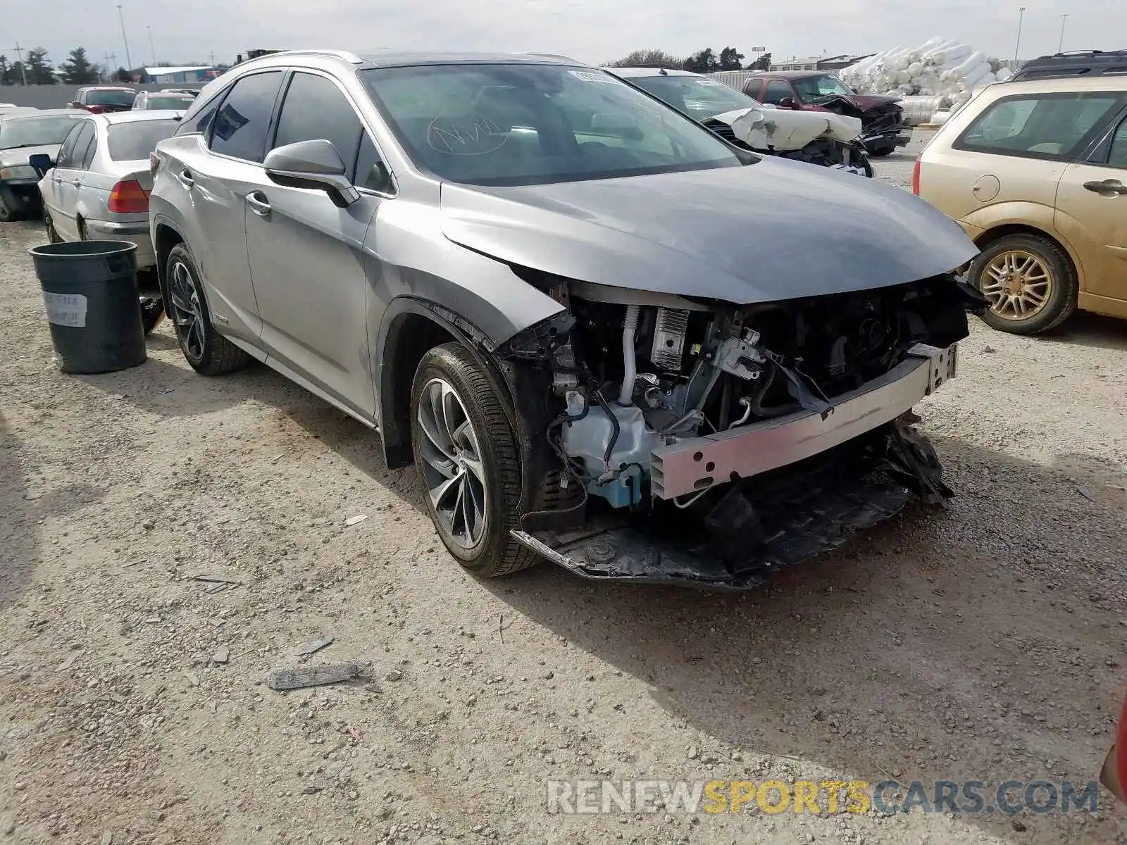 1 Photograph of a damaged car 2T2BGMCA9KC032126 LEXUS RX 450H BA 2019