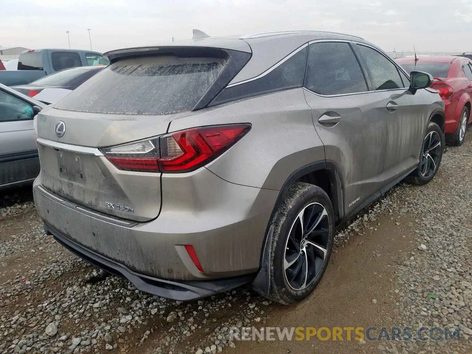 4 Photograph of a damaged car 2T2BGMCA9KC032126 LEXUS RX 450H BA 2019