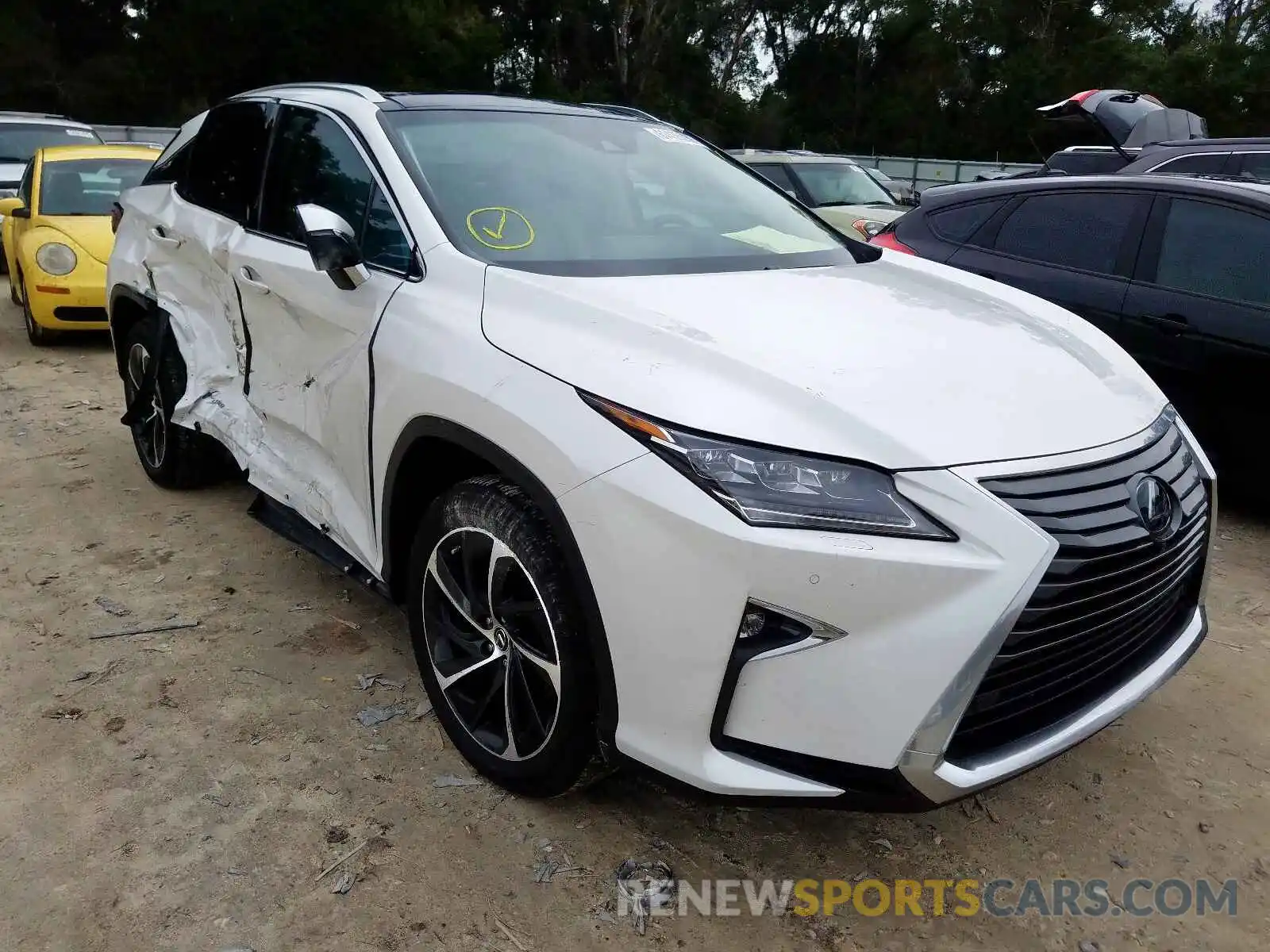 1 Photograph of a damaged car 2T2BGMCA9KC038931 LEXUS RX 450H BA 2019