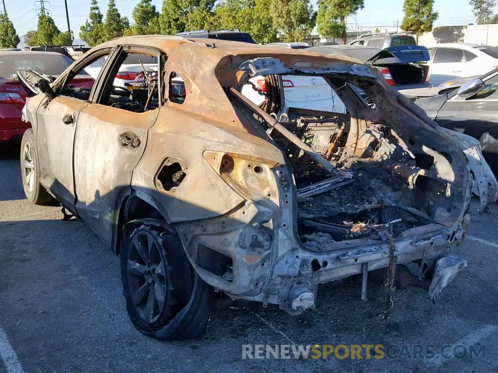 3 Photograph of a damaged car 2T2BGMCAXKC033690 LEXUS RX 450H BA 2019