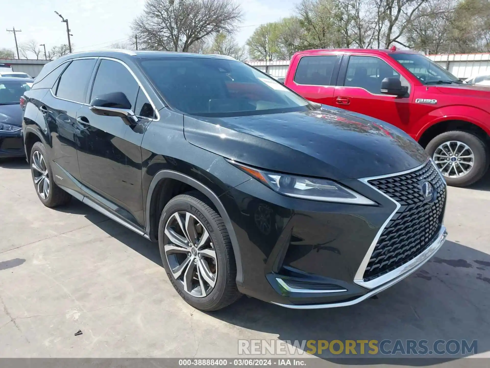 1 Фотография поврежденного автомобиля JTJHGKFA1L2015560 LEXUS RX 450HL 2020