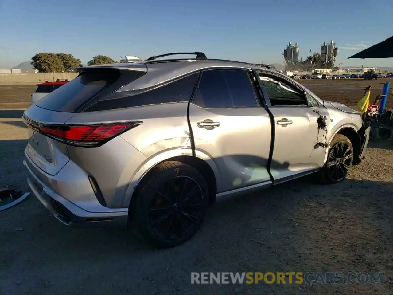 3 Photograph of a damaged car 2T2BCMEA0PC004666 LEXUS RX 500H F 2023