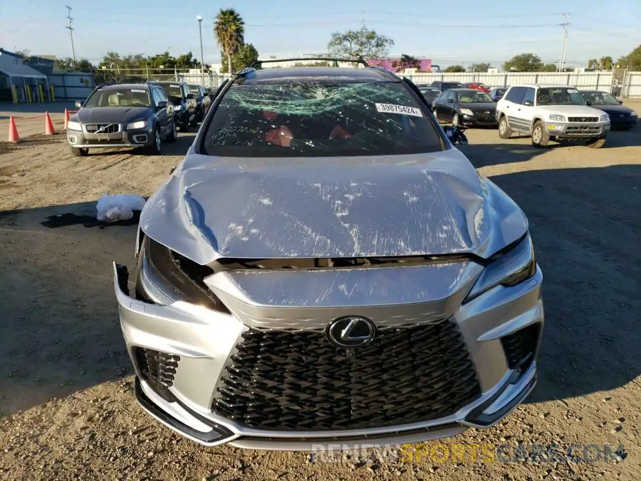 5 Photograph of a damaged car 2T2BCMEA0PC004666 LEXUS RX 500H F 2023