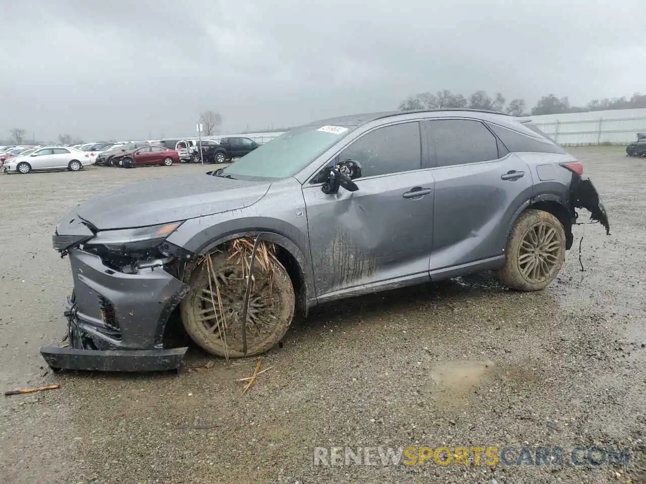 1 Photograph of a damaged car 2T2BCMEA7PC003286 LEXUS RX 500H F 2023