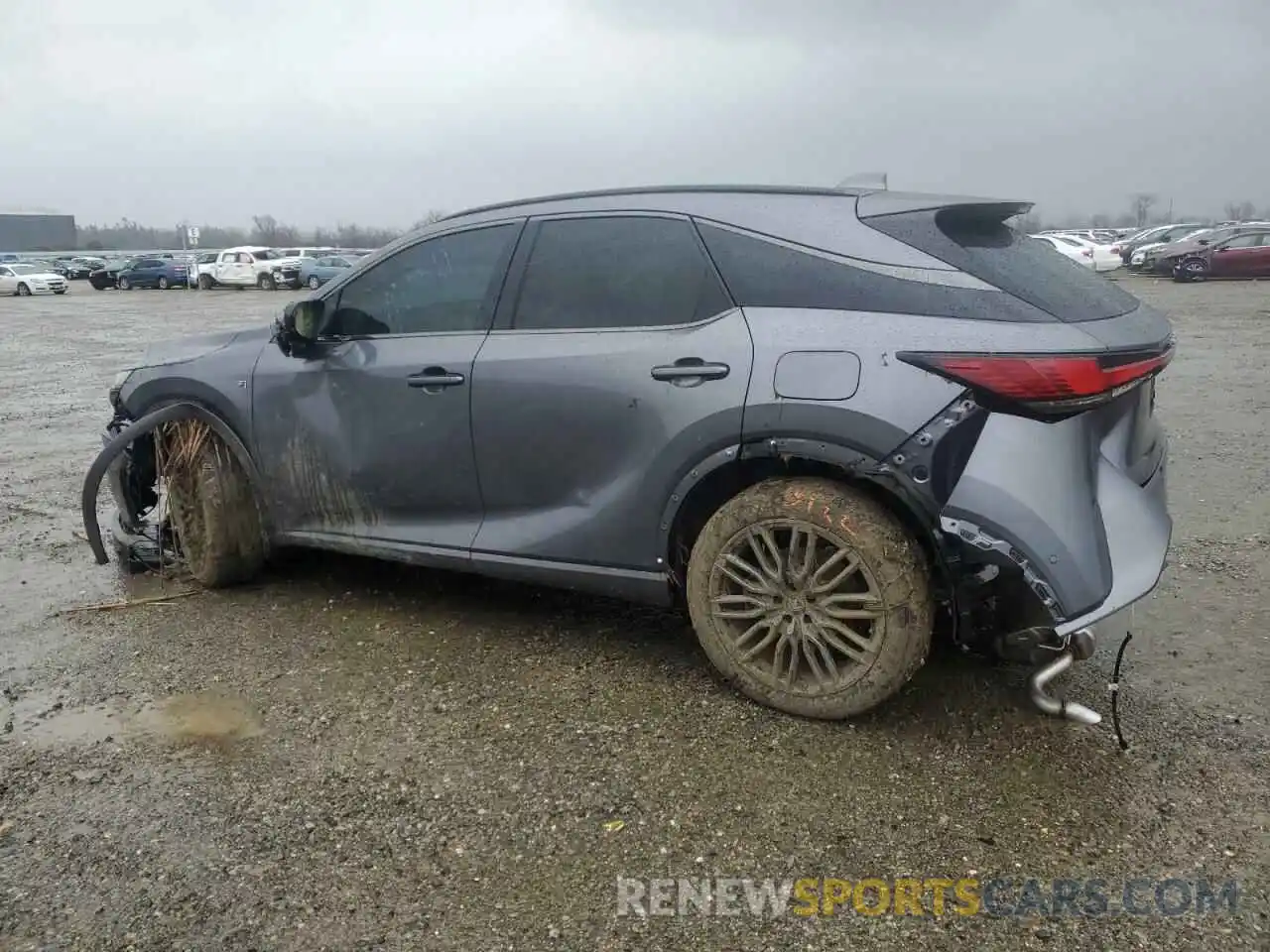 2 Photograph of a damaged car 2T2BCMEA7PC003286 LEXUS RX 500H F 2023