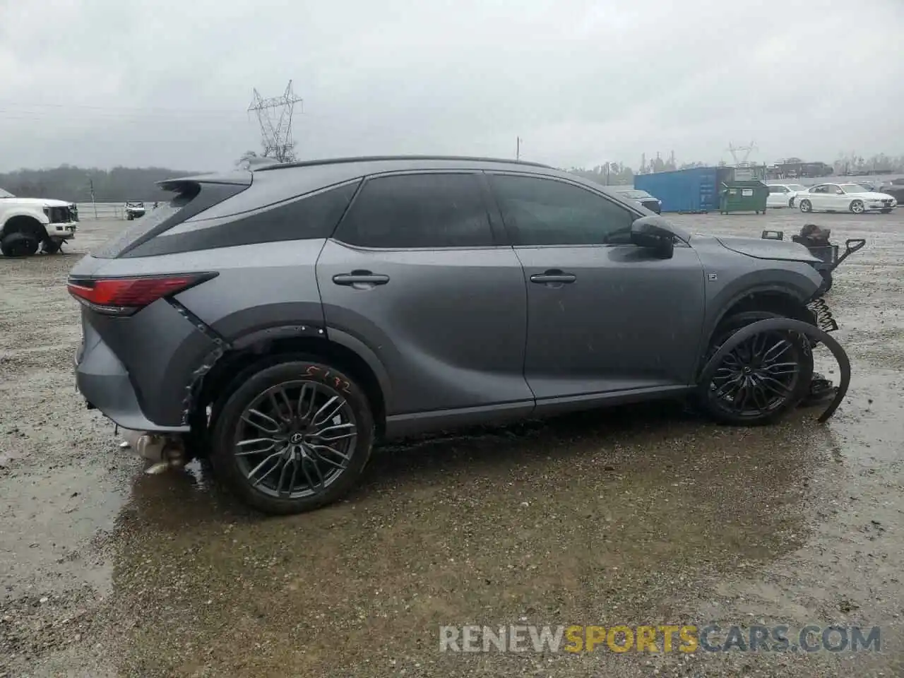 3 Photograph of a damaged car 2T2BCMEA7PC003286 LEXUS RX 500H F 2023