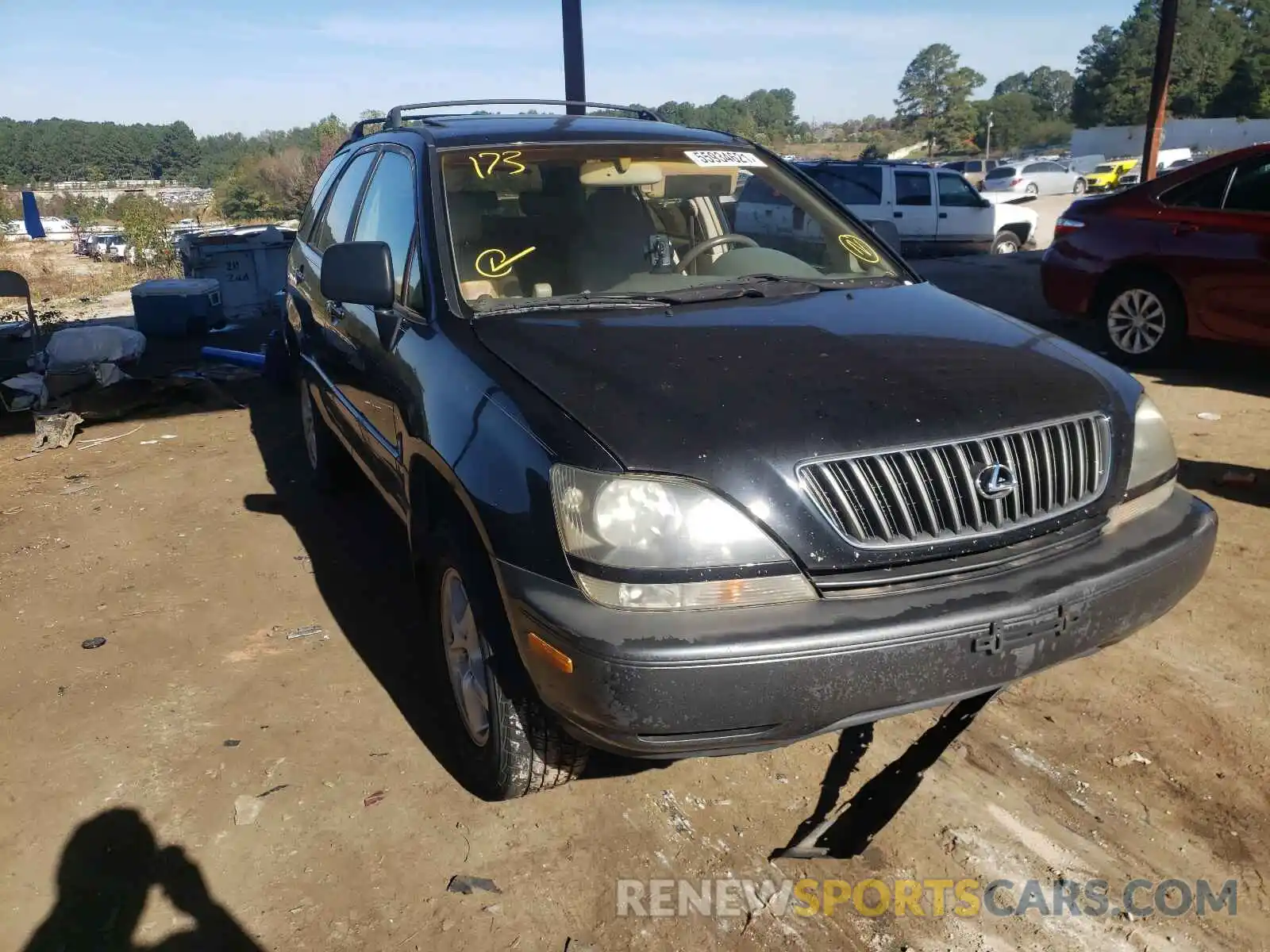 1 Photograph of a damaged car JT6GF10U3X0027975 LEXUS RX300 2019