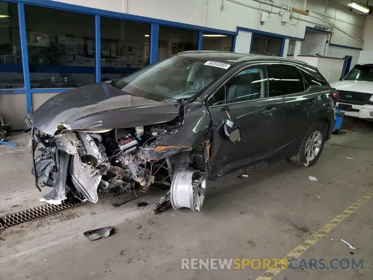 1 Photograph of a damaged car 2T2BZMCA0KC168977 LEXUS RX350 2019