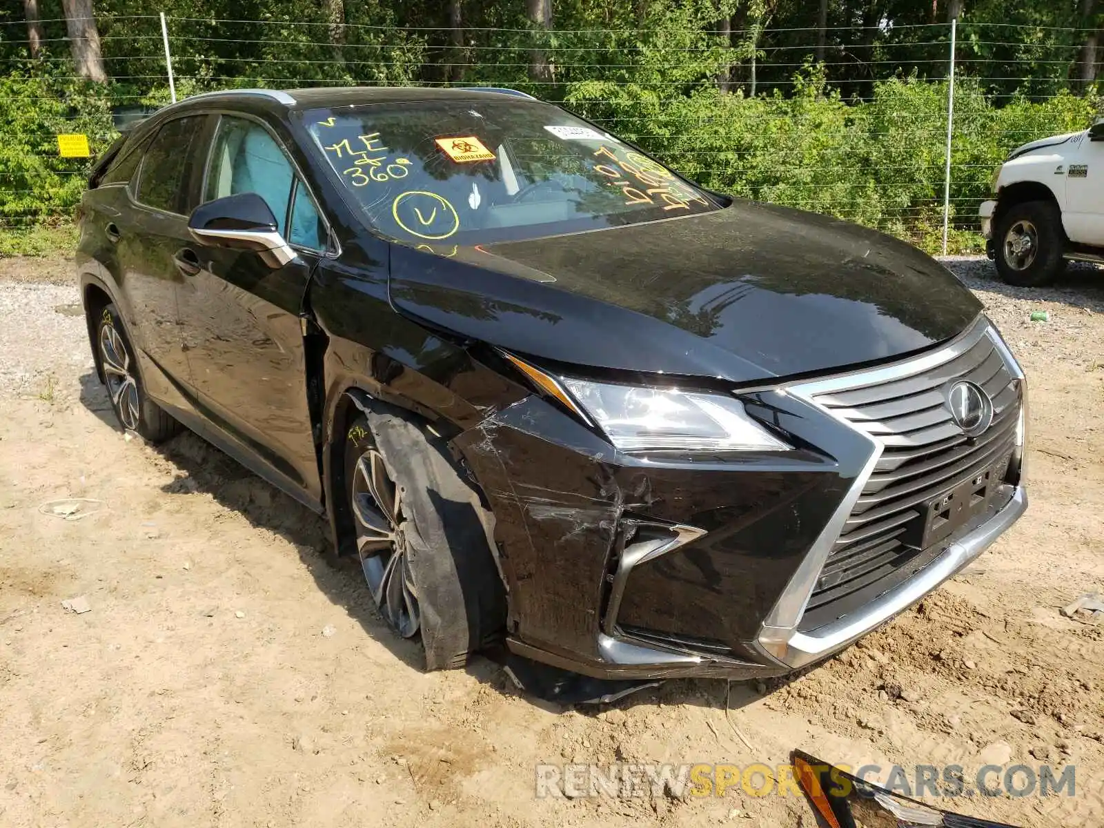 1 Фотография поврежденного автомобиля 2T2BZMCA0KC170969 LEXUS RX350 2019