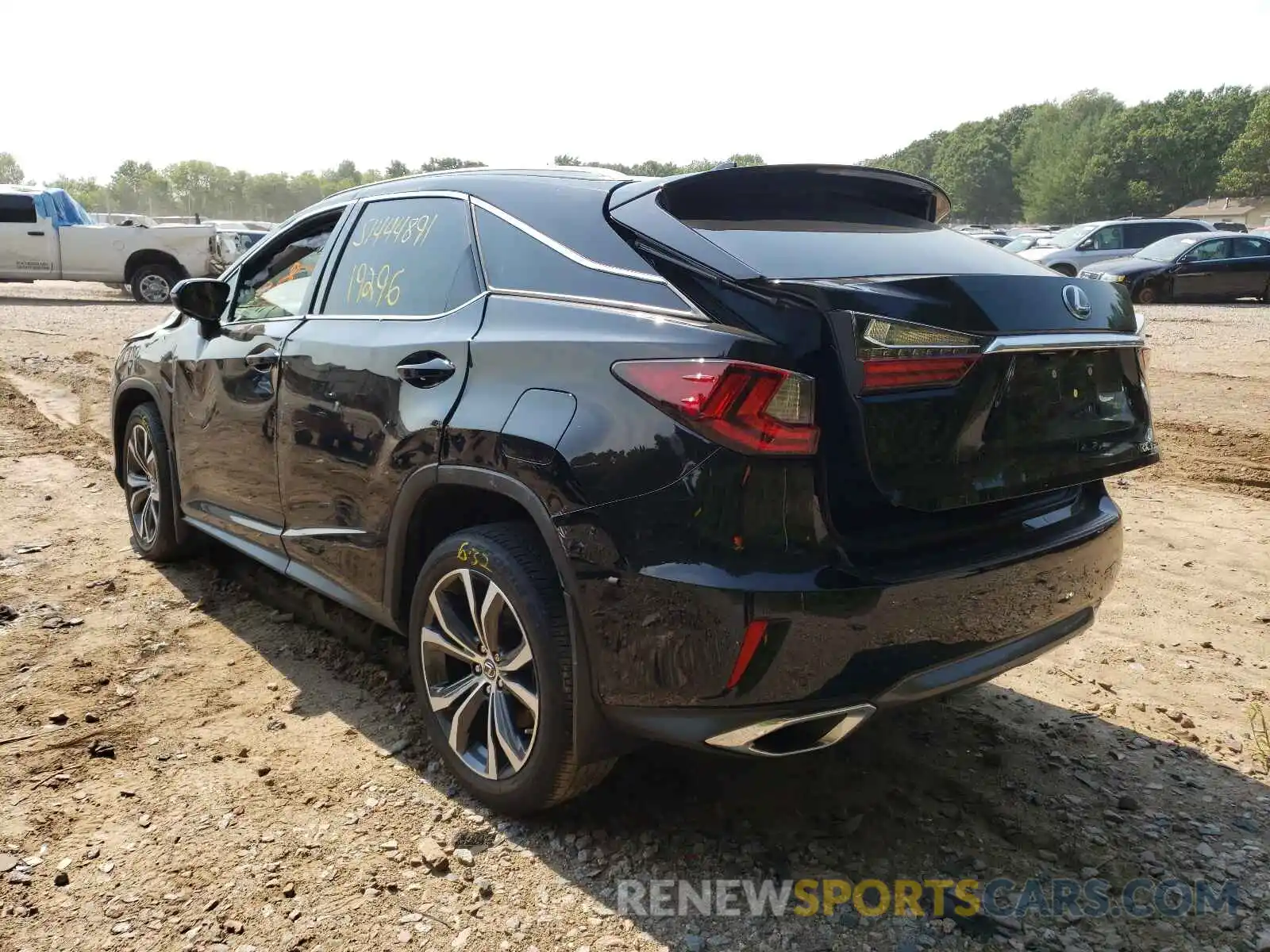 3 Photograph of a damaged car 2T2BZMCA0KC170969 LEXUS RX350 2019