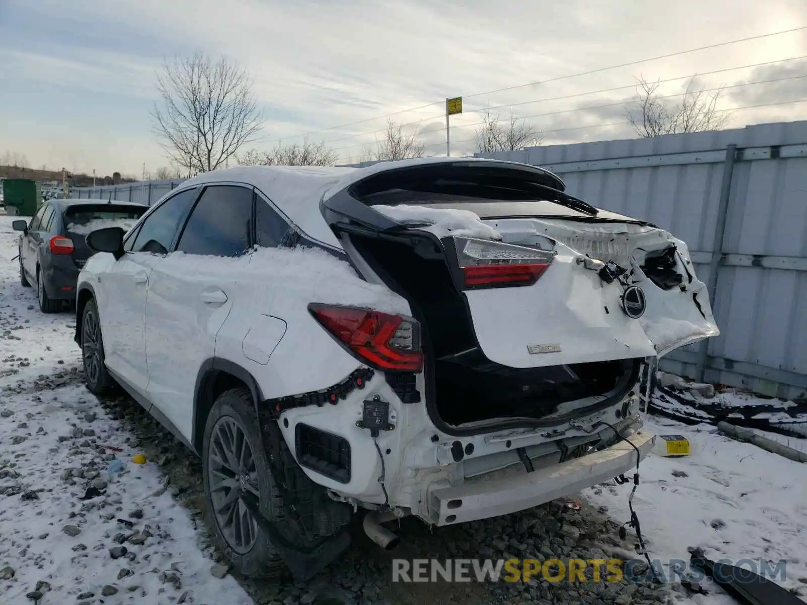 3 Photograph of a damaged car 2T2BZMCA0KC176643 LEXUS RX350 2019