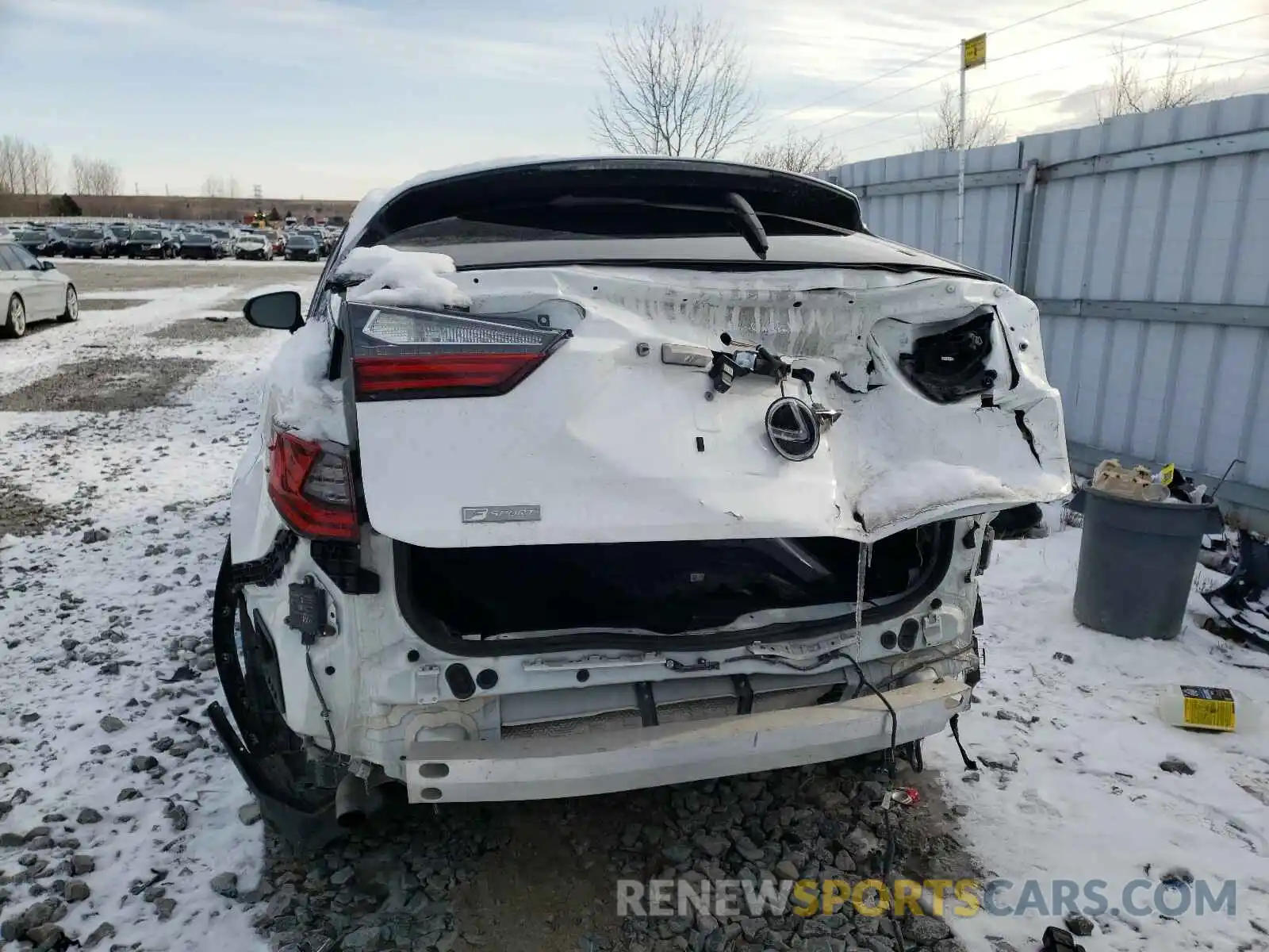 9 Фотография поврежденного автомобиля 2T2BZMCA0KC176643 LEXUS RX350 2019