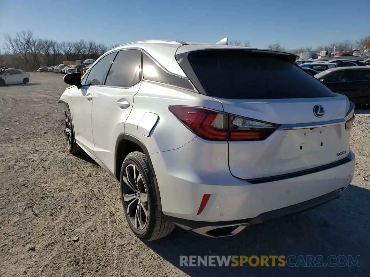 3 Photograph of a damaged car 2T2BZMCA0KC182202 LEXUS RX350 2019