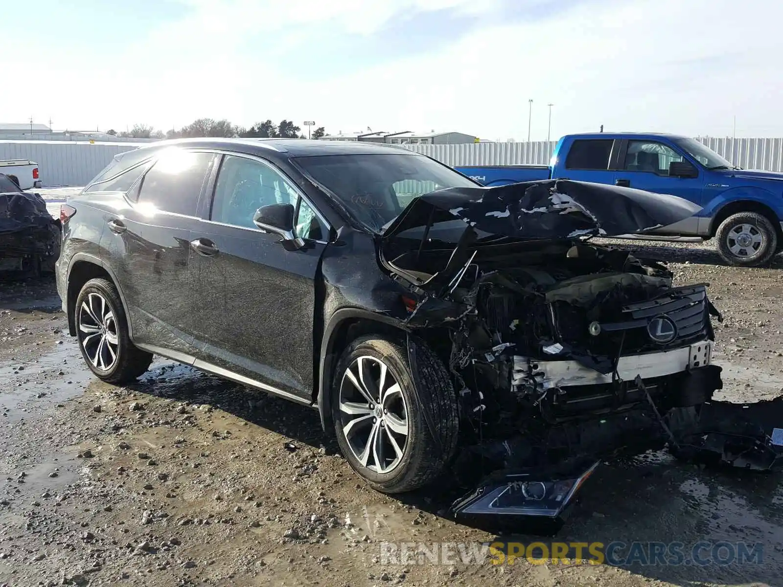 1 Photograph of a damaged car 2T2BZMCA0KC186184 LEXUS RX350 2019