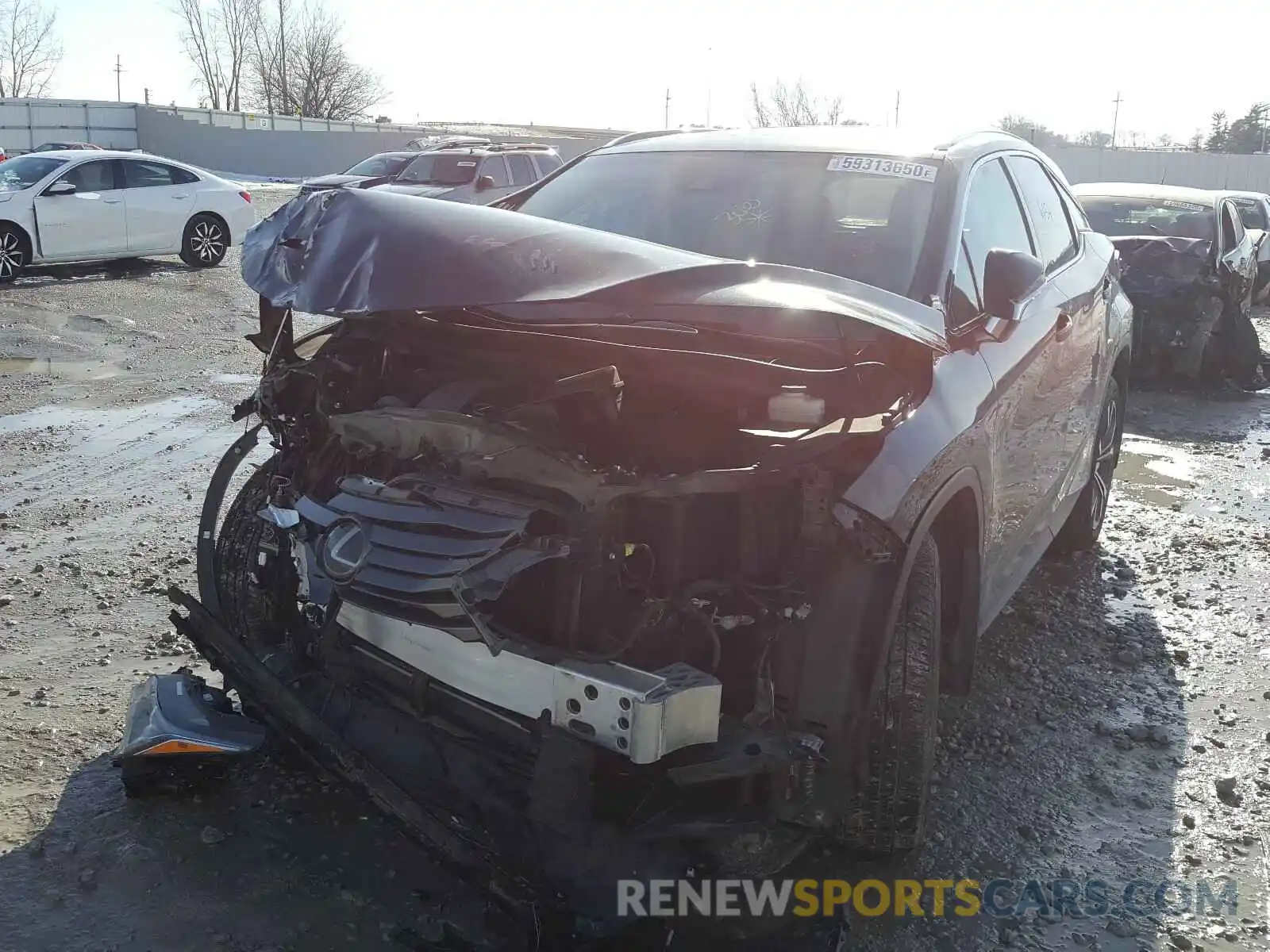 9 Фотография поврежденного автомобиля 2T2BZMCA0KC186184 LEXUS RX350 2019